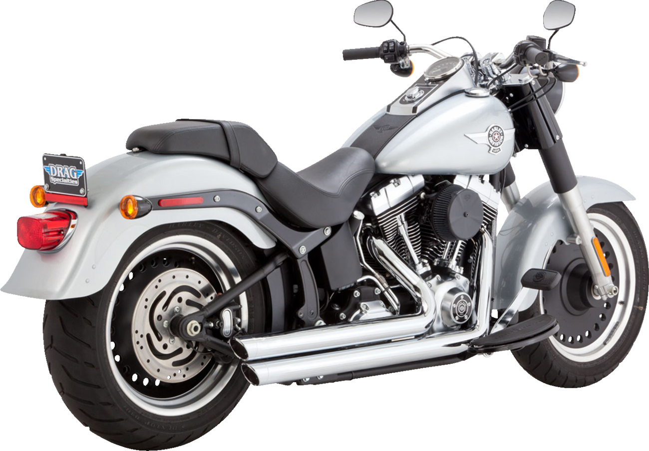 VANCE & HINES Big Shots Staggered Exhaust System - Black