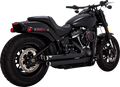 VANCE & HINES Big Shots Staggered Exhaust System - Black