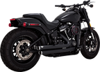 VANCE & HINES Big Shots Staggered Exhaust System - Black