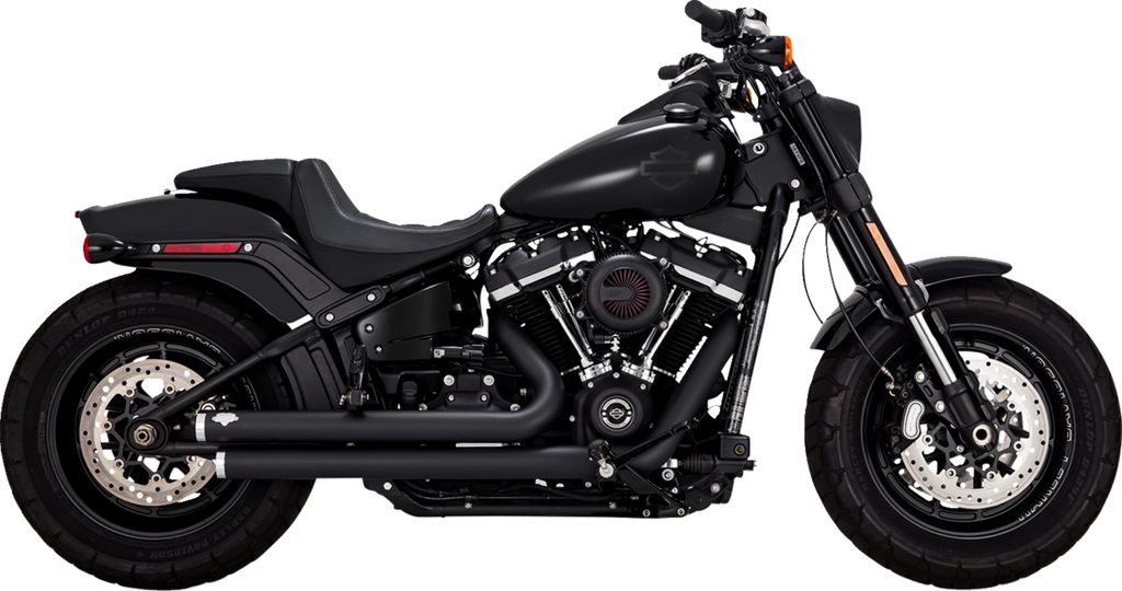 VANCE & HINES Big Shots Staggered Exhaust System - Black