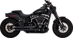 VANCE & HINES Big Shots Staggered Exhaust System - Black