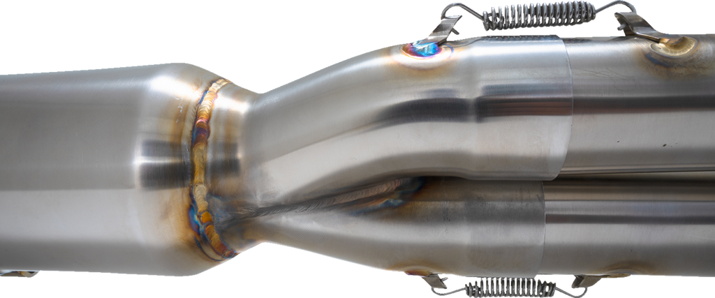 VANCE & HINES Hi-Output RR Exhaust System - Brushed