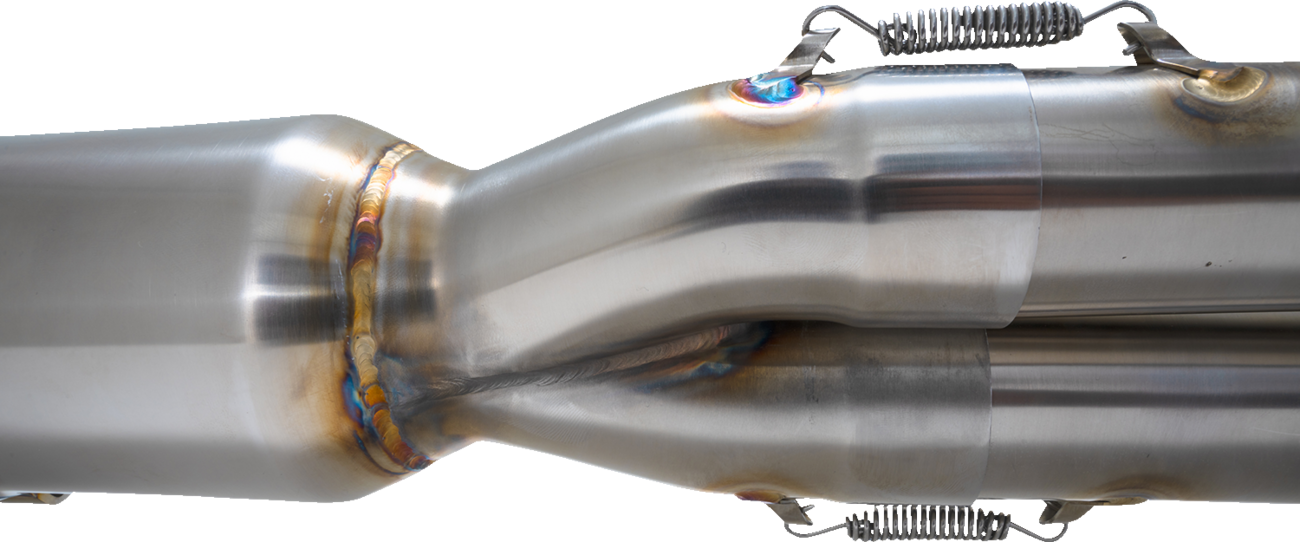 VANCE & HINES Hi-Output RR Exhaust System - Brushed