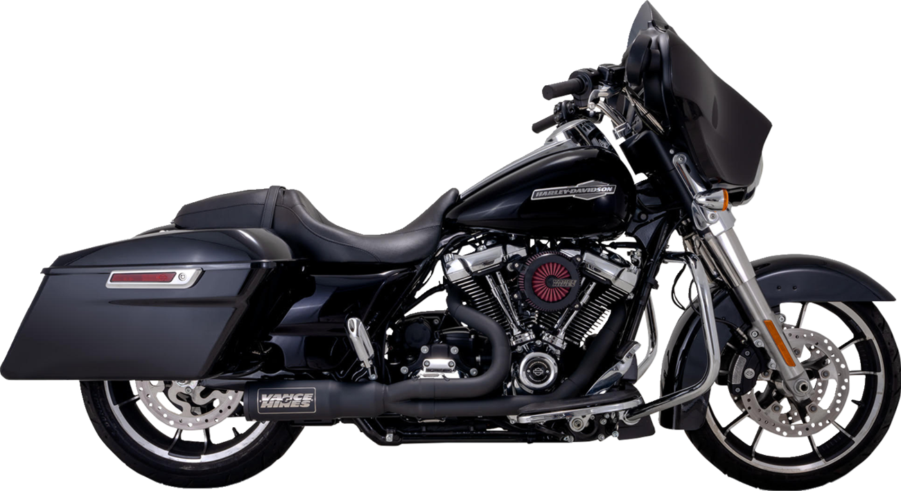 VANCE & HINES Hi-Output RR Exhaust System - Matte Black