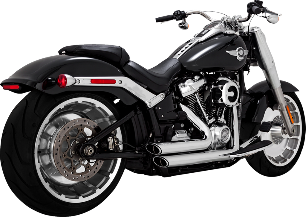 VANCE & HINES Shortshots Staggered Exhaust System - Matte Black