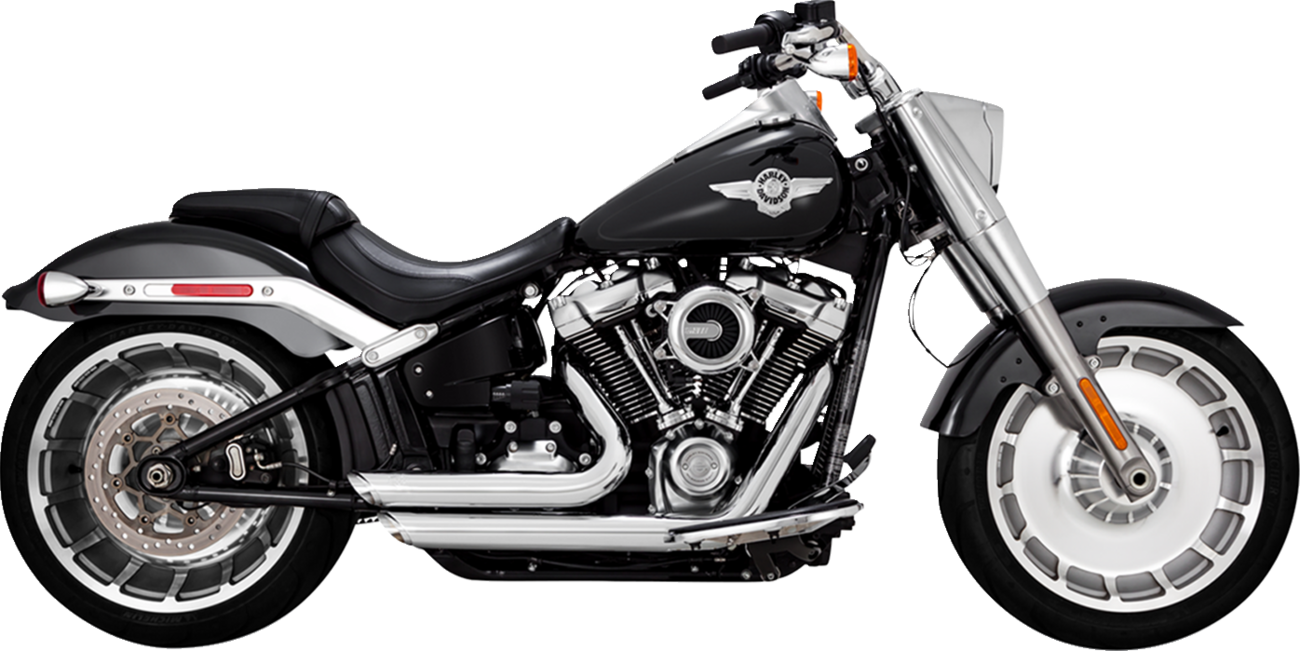 VANCE & HINES Shortshots Staggered Exhaust System - Chrome
