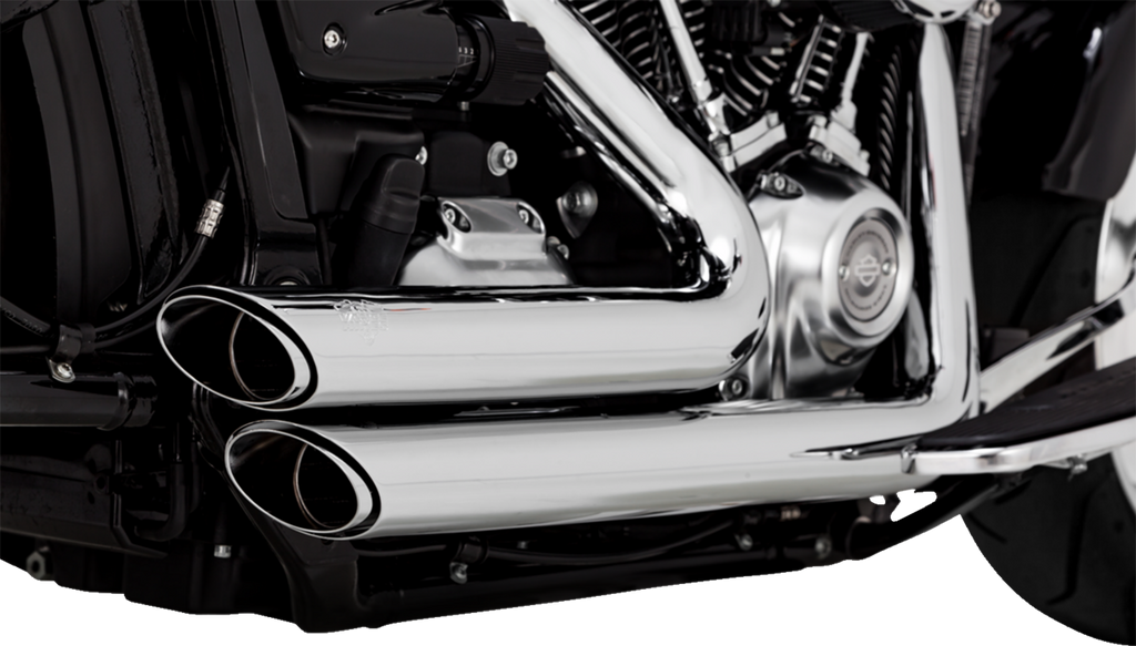 VANCE & HINES Shortshots Staggered Exhaust System - Chrome