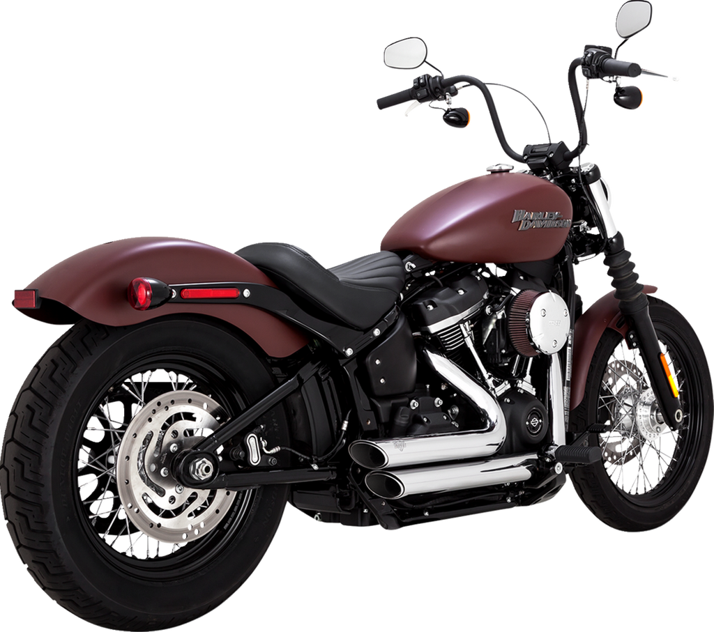 VANCE & HINES Shortshots Staggered Exhaust System - Chrome
