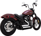 VANCE & HINES Shortshots Staggered Exhaust System - Chrome