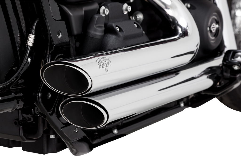 VANCE & HINES Shortshots Staggered Exhaust System - Chrome