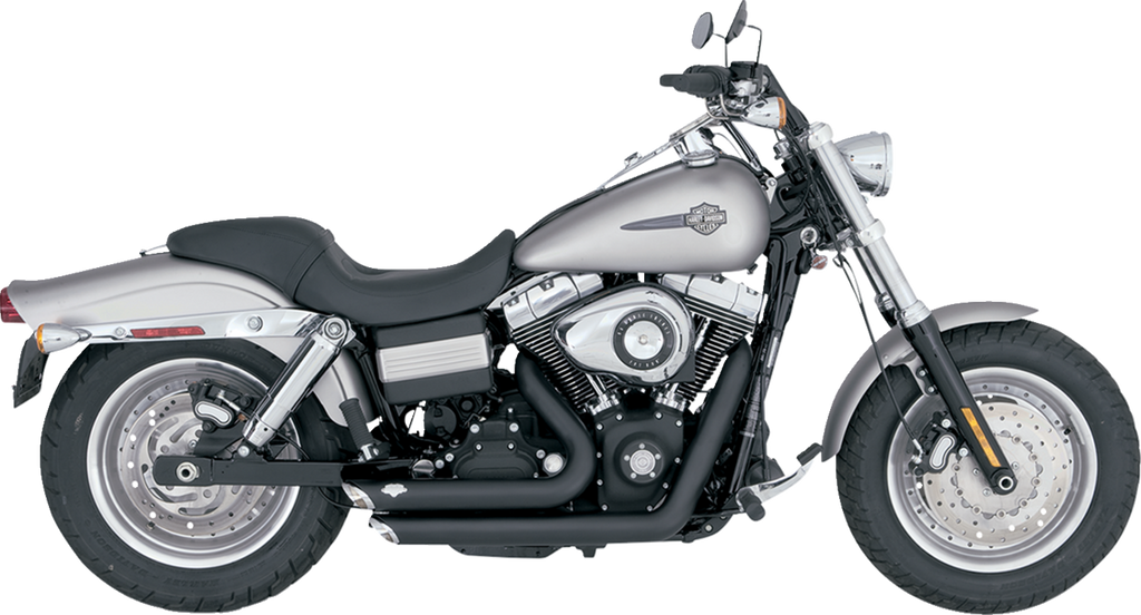 VANCE & HINES Shortshots Staggered Exhaust System - Matte Black
