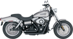 VANCE & HINES Shortshots Staggered Exhaust System - Matte Black