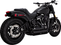 VANCE & HINES Shortshots Staggered Exhaust System - Matte Black