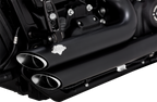 VANCE & HINES Shortshots Staggered Exhaust System - Matte Black