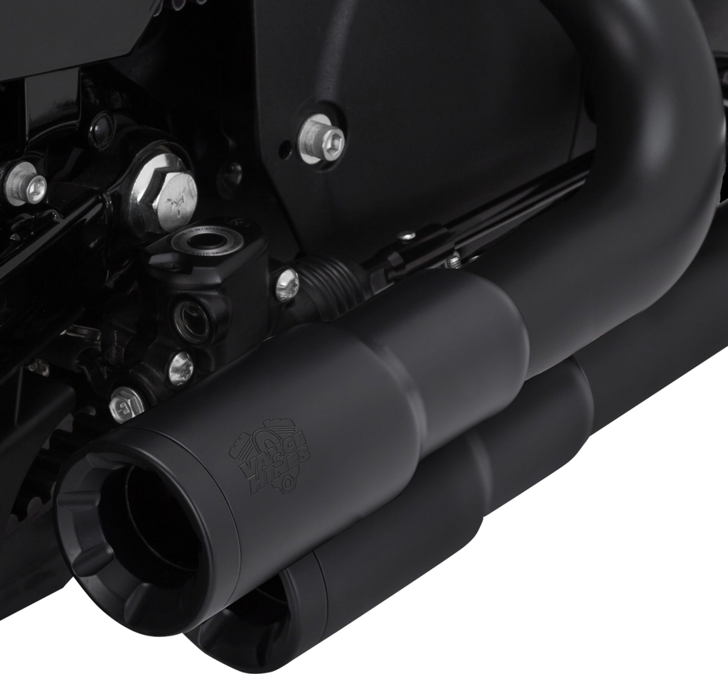 VANCE & HINES 2-into-2 Mini Grenades Exhaust System - Black