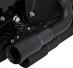 VANCE & HINES 2-into-2 Mini Grenades Exhaust System - Black