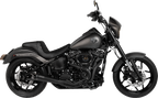 VANCE & HINES 2-into-1 Upsweep Exhaust System - Black - Stainless Steel