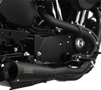 VANCE & HINES Upsweep 2-into-1 Exhaust System - Stainless Steel - Black