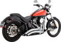 VANCE & HINES 2-into-2 Big Radius Exhaust System - Chrome