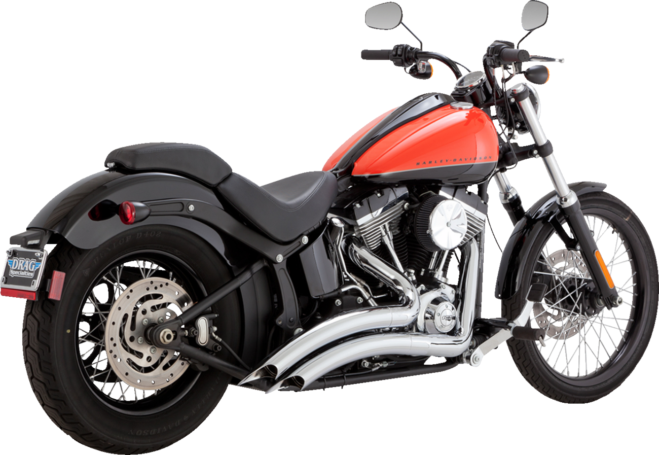 VANCE & HINES 2-into-2 Big Radius Exhaust System - Chrome