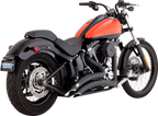 VANCE & HINES 2-into-2 Big Radius Exhaust System - Matte Black