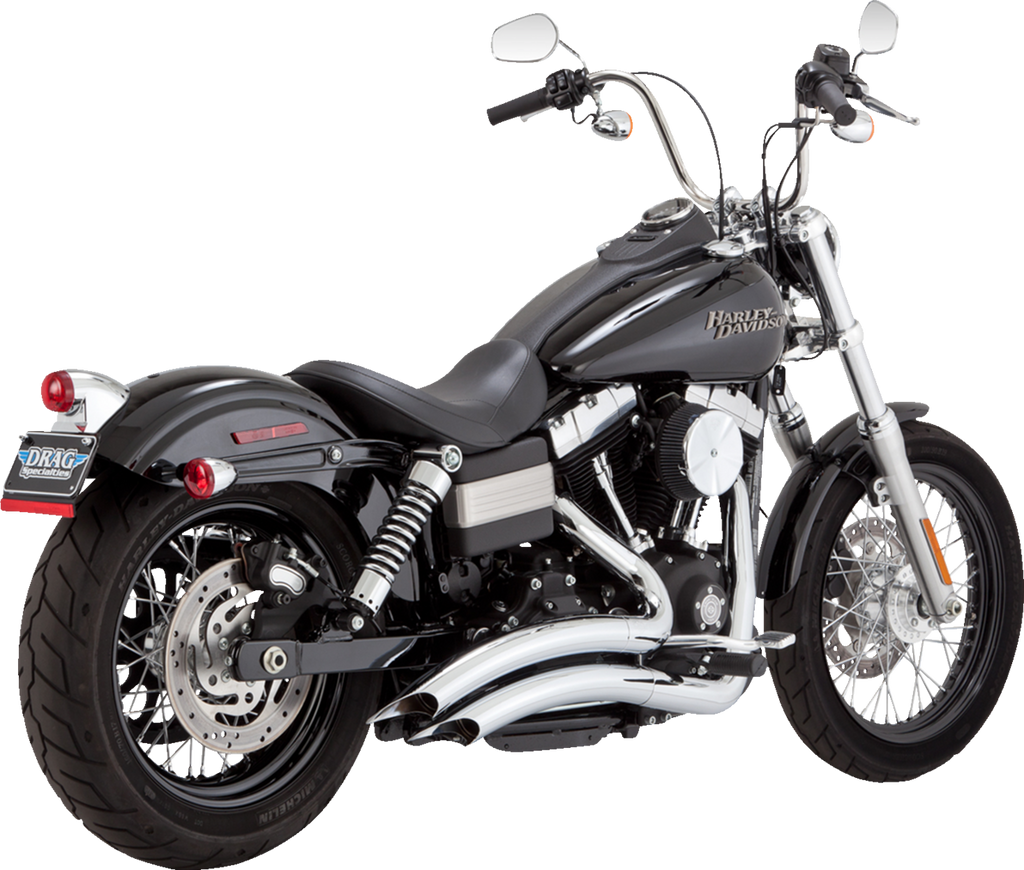 VANCE & HINES 2-into-2 Big Radius Exhaust System - Chrome