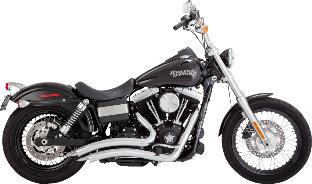 VANCE & HINES 2-into-2 Big Radius Exhaust System - Chrome