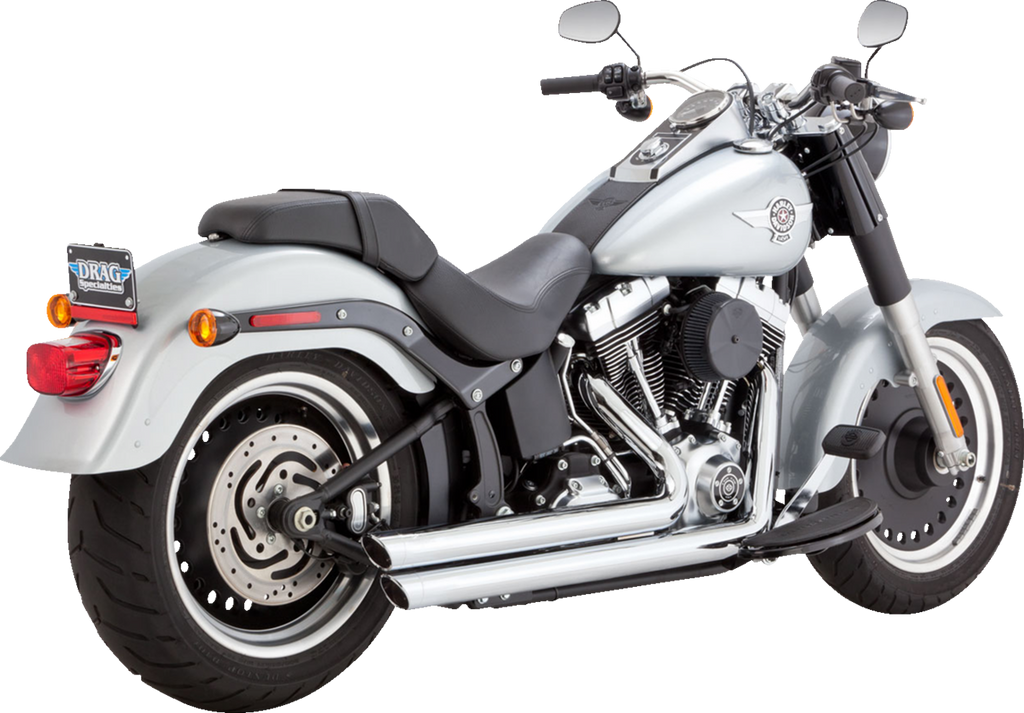 VANCE & HINES Big Shots Staggered Exhaust System - Chrome