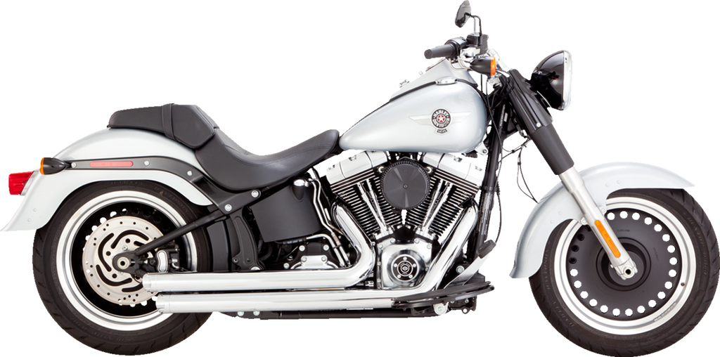 VANCE & HINES Big Shots Staggered Exhaust System - Chrome