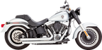 VANCE & HINES Big Shots Staggered Exhaust System - Chrome