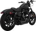 VANCE & HINES Mini Grenades Exhaust System - Matte Black