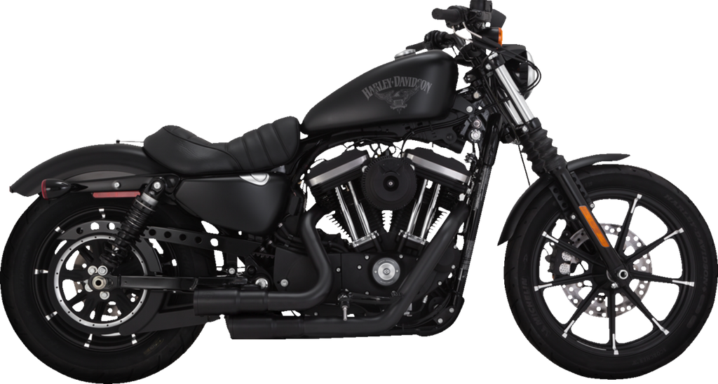 VANCE & HINES Mini Grenades Exhaust System - Matte Black
