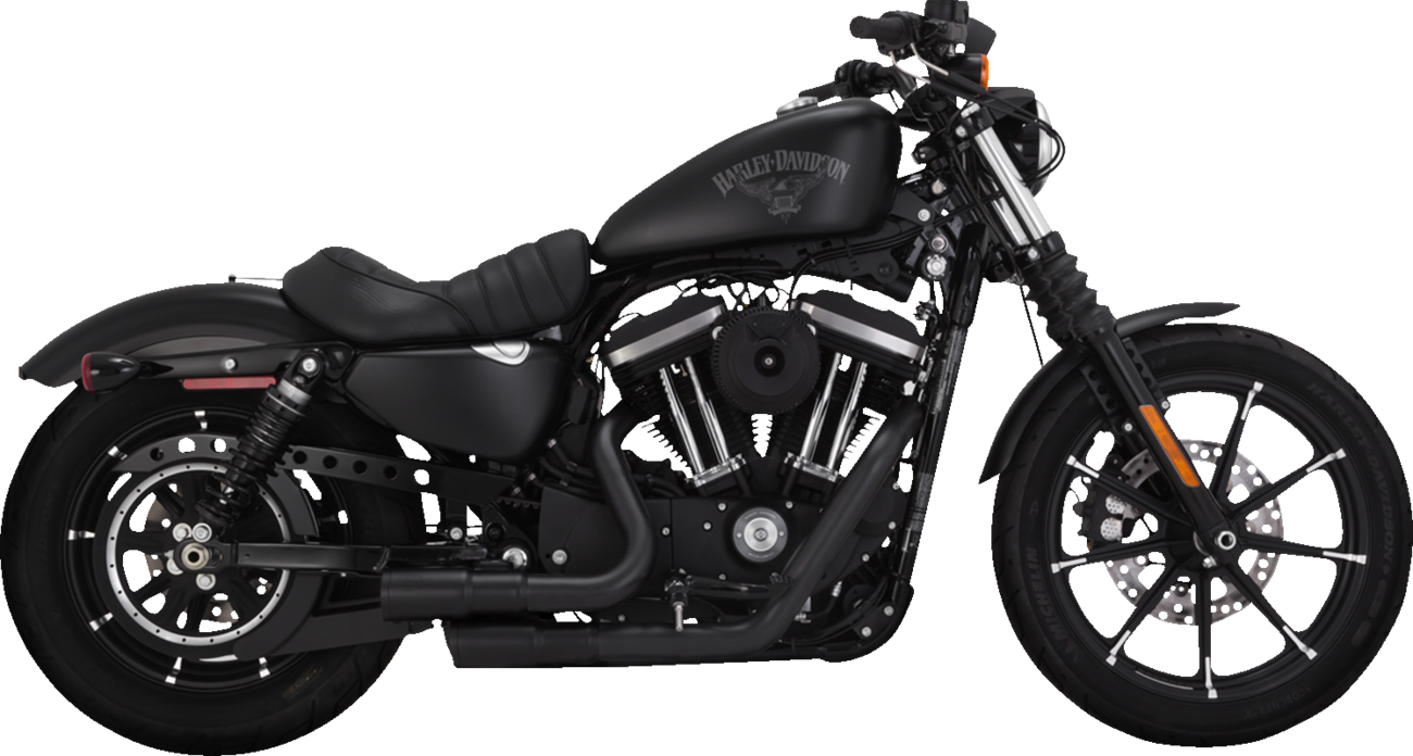 VANCE & HINES Mini Grenades Exhaust System - Matte Black
