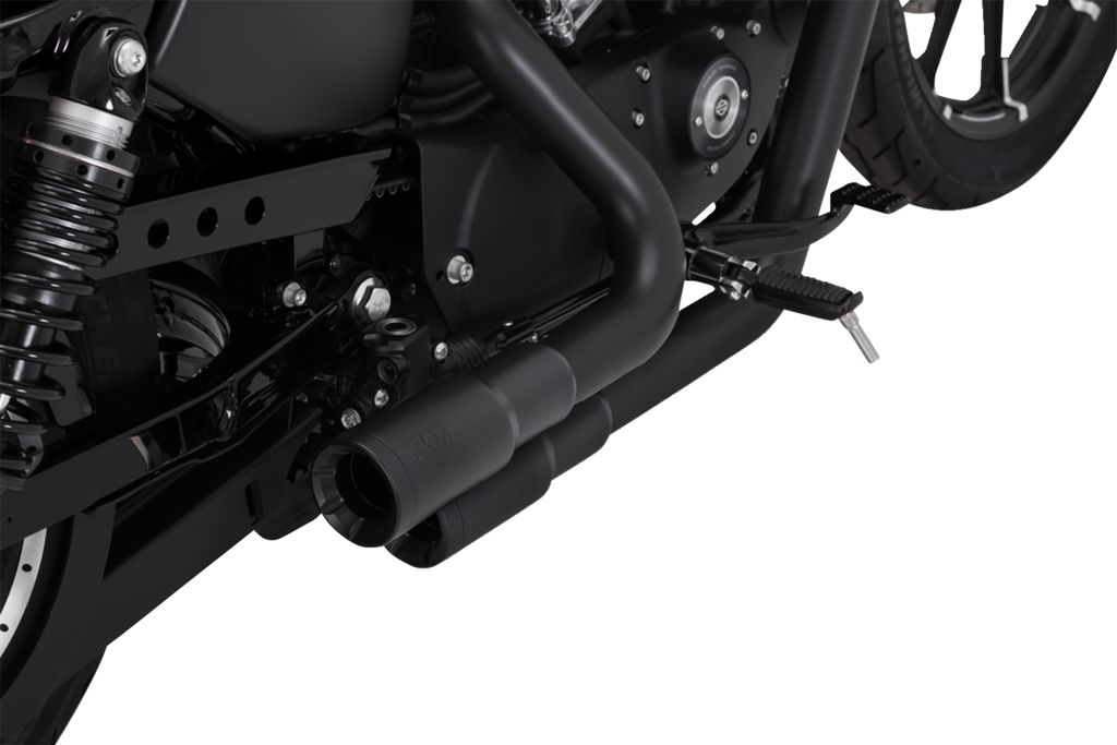 VANCE & HINES Mini Grenades Exhaust System - Matte Black