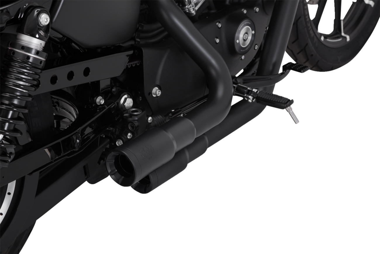 VANCE & HINES Mini Grenades Exhaust System - Matte Black