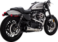 VANCE & HINES 2-into-1 Upsweep Exhaust System - Stainless Steel