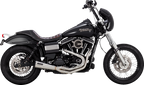 VANCE & HINES 2-into-1 Upsweep Exhaust System - Brushed