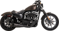 VANCE & HINES 2-into-1 Upsweep PCX™ Exhaust System - Stainless Steel - Black