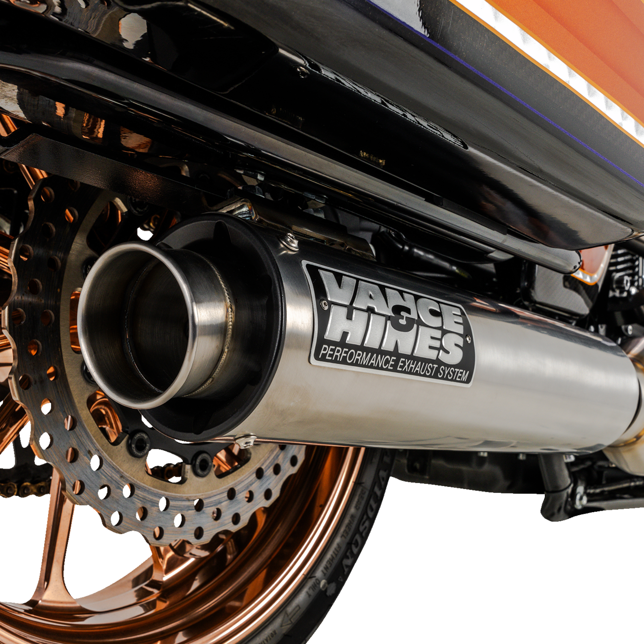 VANCE & HINES 2-into-1 Supersport PCX™ Exhaust System - Brushed