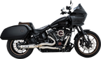 VANCE & HINES 2-into-1 Supersport Exhaust System - Brushed - Softail
