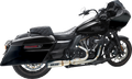 VANCE & HINES 2-into-1 High Output PCX™ Exhaust System - Brushed - Touring