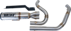 VANCE & HINES 2-into-1 High Output PCX™ Exhaust System - Brushed - Touring