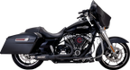 VANCE & HINES 2-into-1 High Output PCX™ Exhaust System - Black - Touring