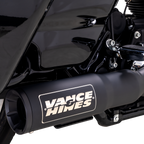 VANCE & HINES 2-into-1 High Output PCX™ Exhaust System - Black - Touring
