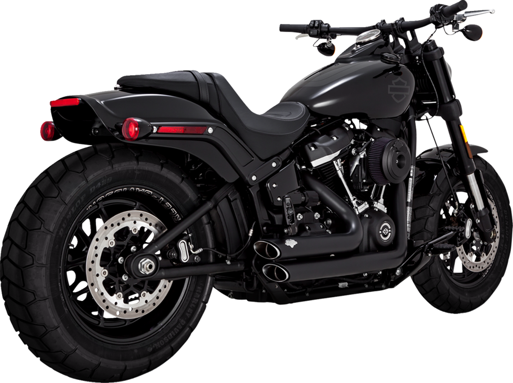 VANCE & HINES Shortshots Staggered PCX™ Exhaust System - Matte Black