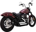 VANCE & HINES Shortshots Staggered PCX™ Exhaust System - Matte Black