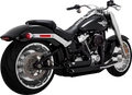 VANCE & HINES Shortshots Staggered Exhaust System - Black