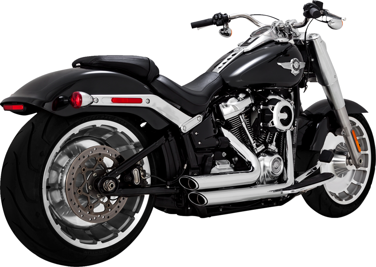 VANCE & HINES Shortshots Staggered Exhaust System - Black