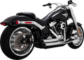 VANCE & HINES Shortshots Staggered Exhaust System - Chrome