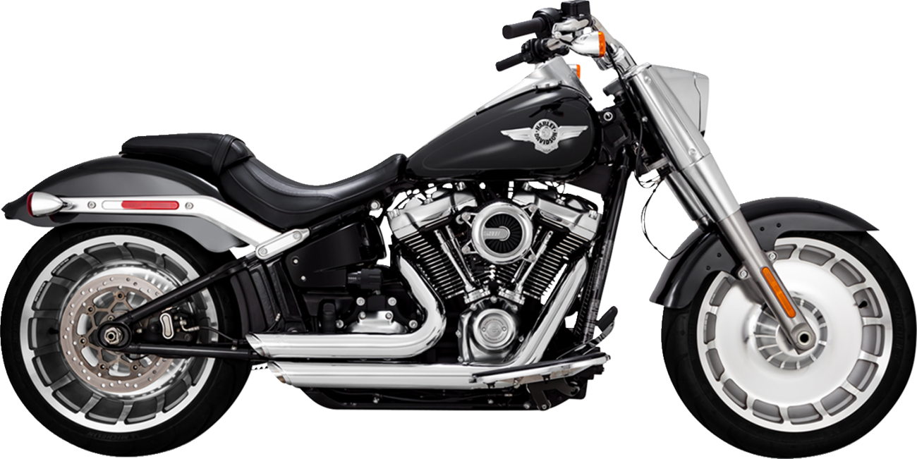 VANCE & HINES Shortshots Staggered Exhaust System - Chrome